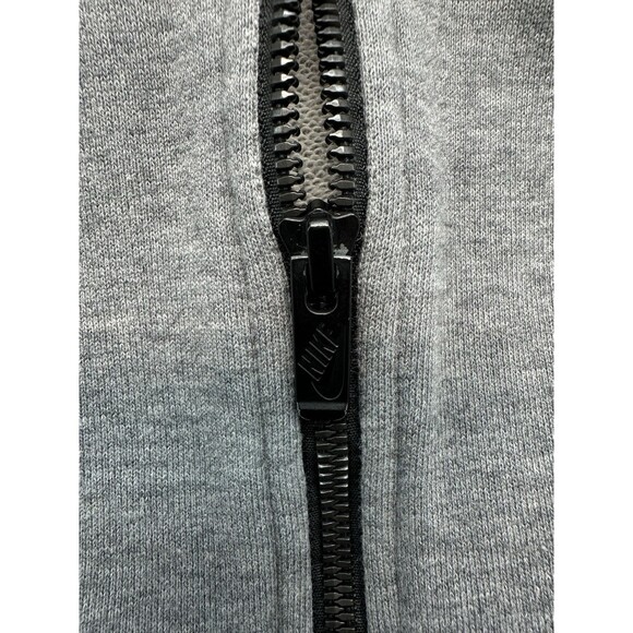 Nike Men’s XL Half Zip Hooded Pullover Sweatshirt Gray 805132-091 Red Tag - Picture 3 of 12